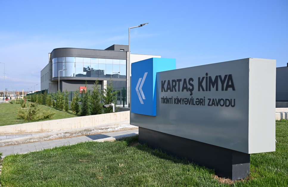 Prezident Sumqayıt Kimya Sənaye Parkında bir sıra müəssisələrin açılışını etdi - FOTOLAR