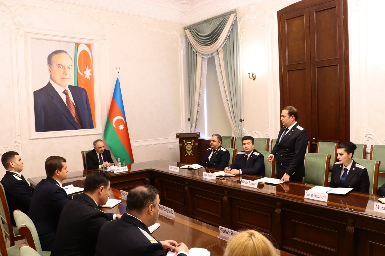Baş prokuror Çində səfərdə olmuş nümayəndə heyətini qəbul etdi - FOTOLAR