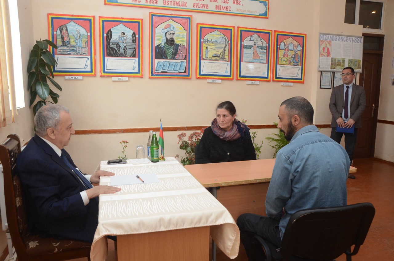 Malik İsaqov rayon sakinləri ilə növbəti səyyar qəbul keçirdi - FOTOLAR
