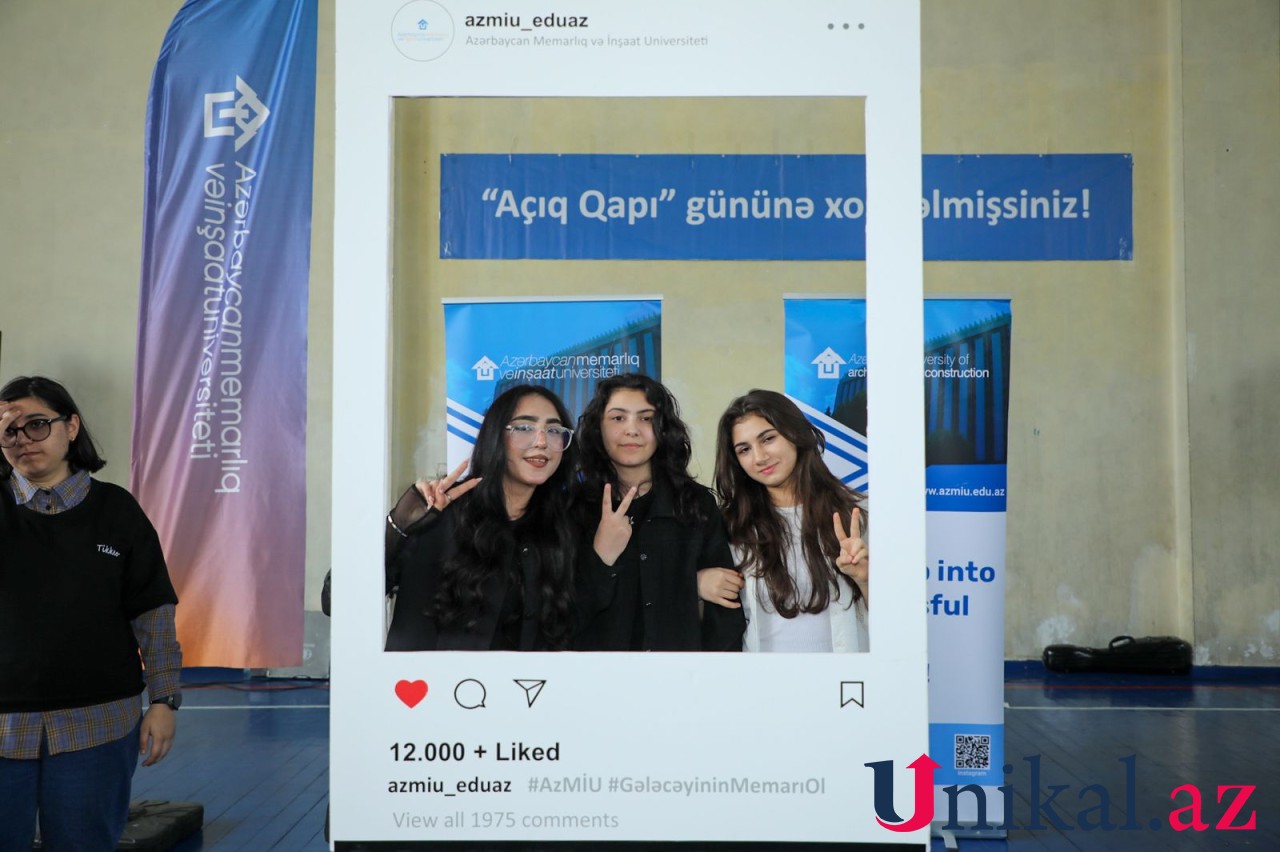 "Açıq qapı" günündə 1500-2000-dən çox abituriyent iştirak edir" - FOTOLAR