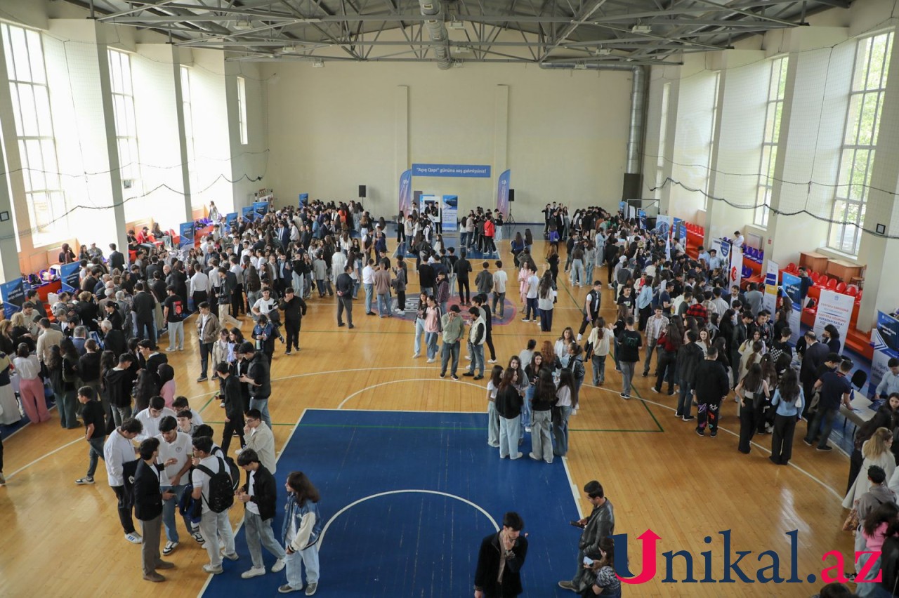 "Açıq qapı" günündə 1500-2000-dən çox abituriyent iştirak edir" - FOTOLAR