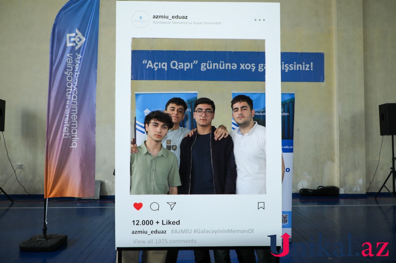 "Açıq qapı" günündə 1500-2000-dən çox abituriyent iştirak edir" - FOTOLAR