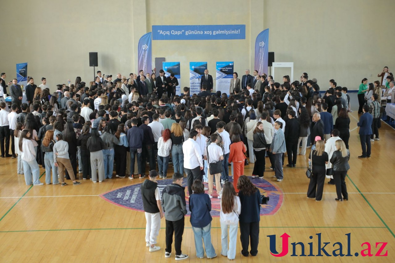 "Açıq qapı" günündə 1500-2000-dən çox abituriyent iştirak edir" - FOTOLAR