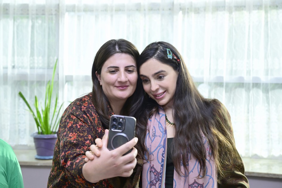 Leyla və Arzu Əliyevalar Naxçıvanda - FOTOLAR