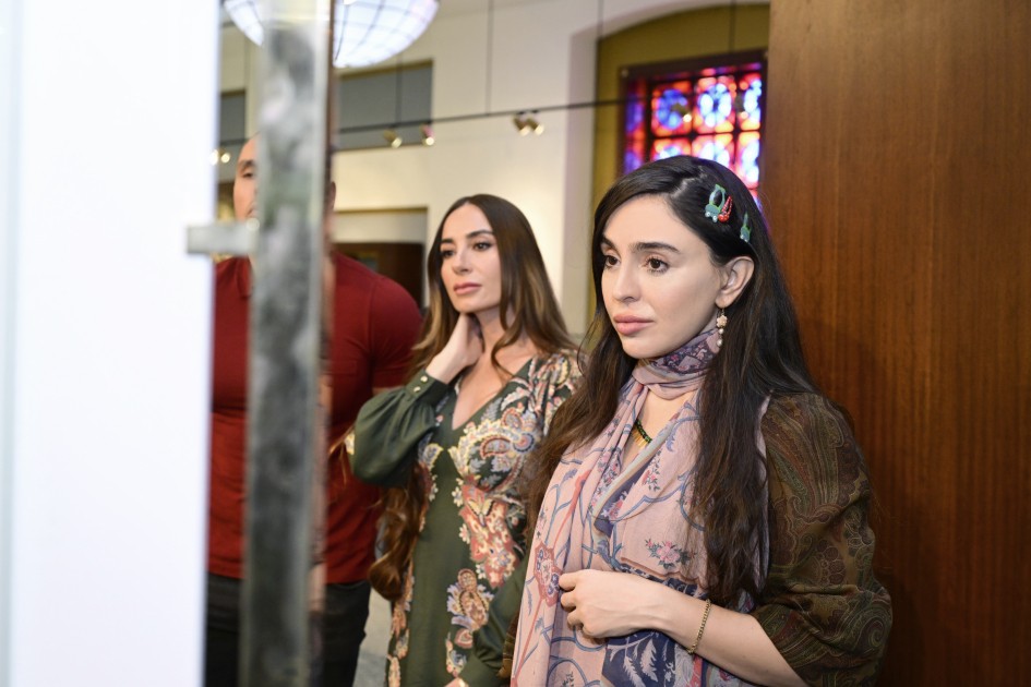 Leyla və Arzu Əliyevalar Naxçıvanda - FOTOLAR