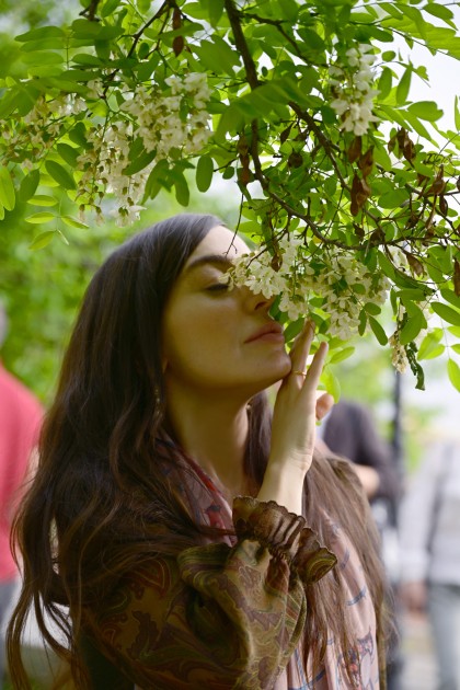 Leyla və Arzu Əliyevalar Naxçıvanda - FOTOLAR