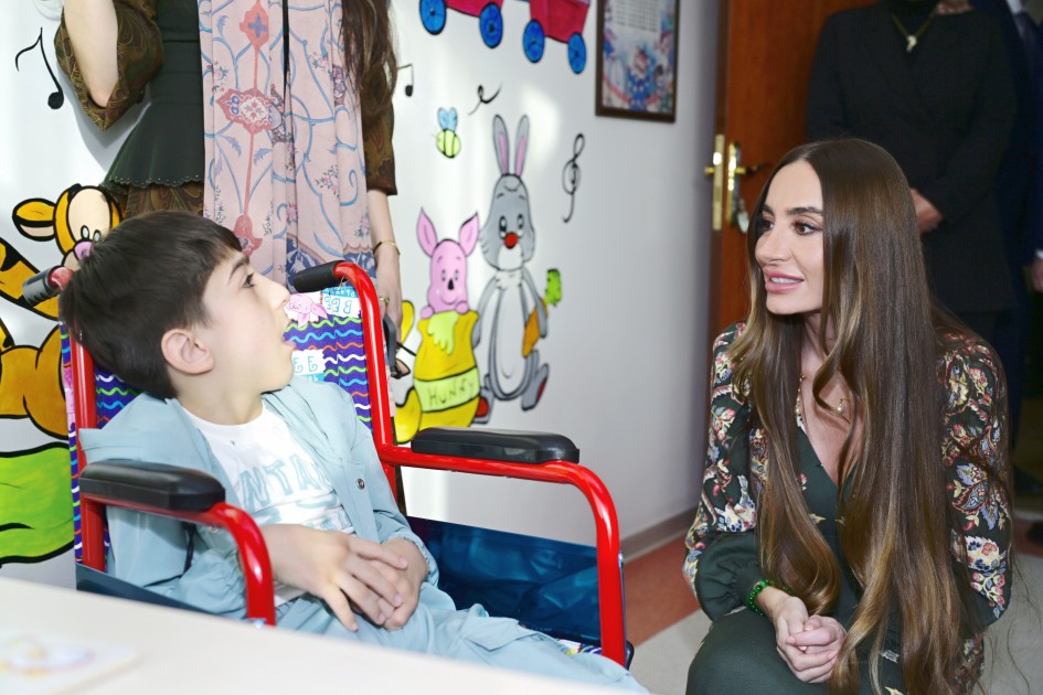Leyla və Arzu Əliyevalar Naxçıvanda - FOTOLAR