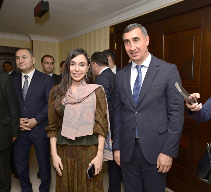 Leyla və Arzu Əliyevalar Naxçıvanda - FOTOLAR