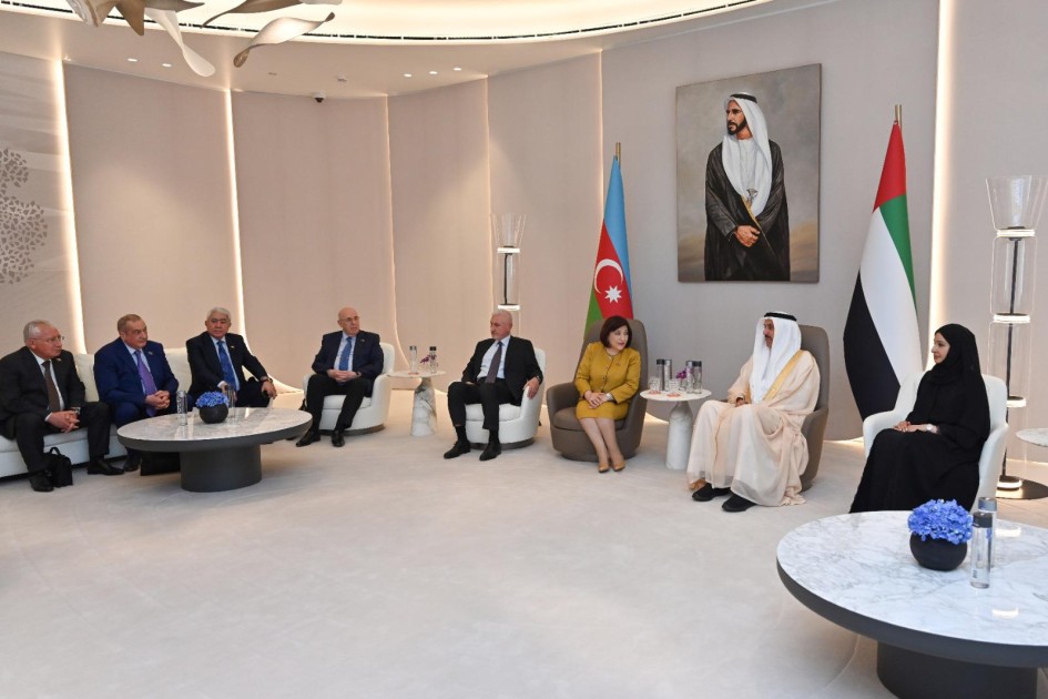 Milli Məclisin sədri BƏƏ-yə getdi - FOTO