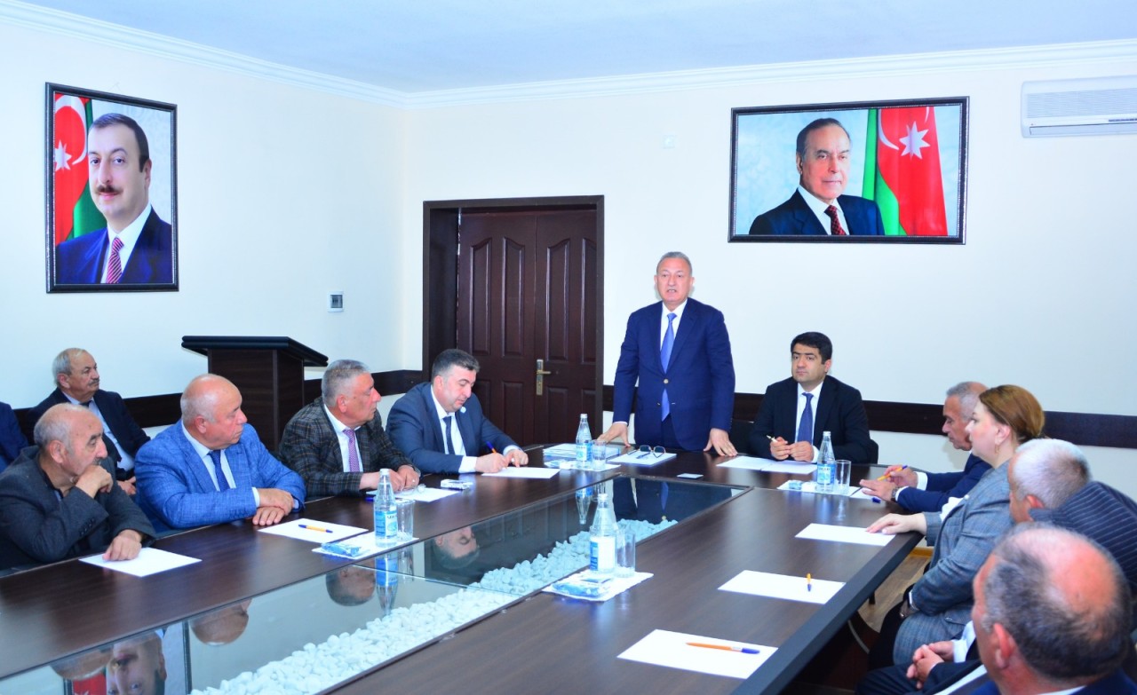Ağstafa Rayon Ağsaqqallar Şurasının konfransı keçirilib - FOTOLAR