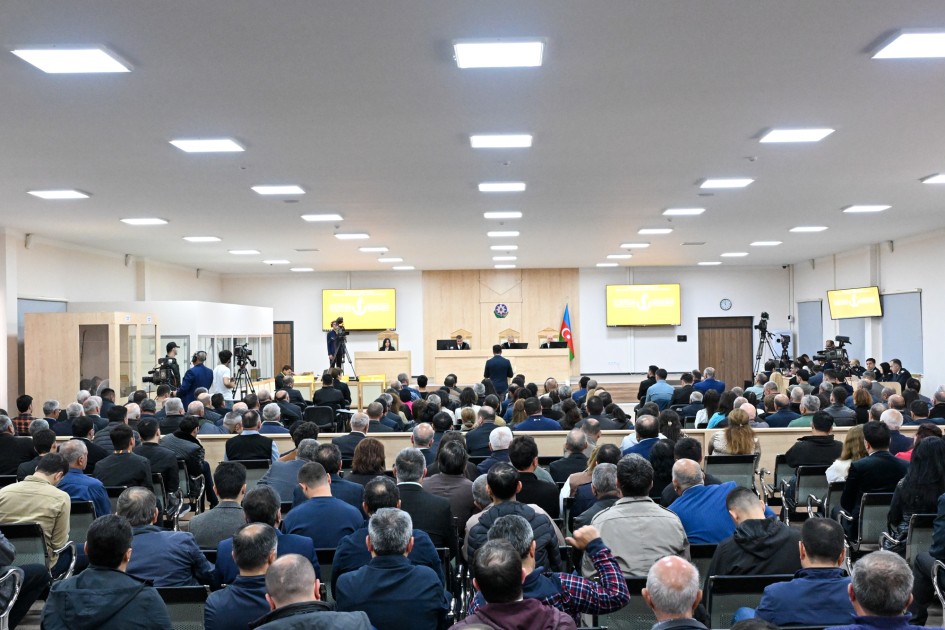 Vardanyanın məhkəməsində zərərçəkmiş şəxslər ifadə verdilər - FOTOLAR