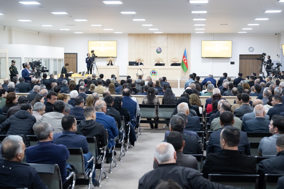 Vardanyanın məhkəməsində zərərçəkmiş şəxslər ifadə verdilər - FOTOLAR