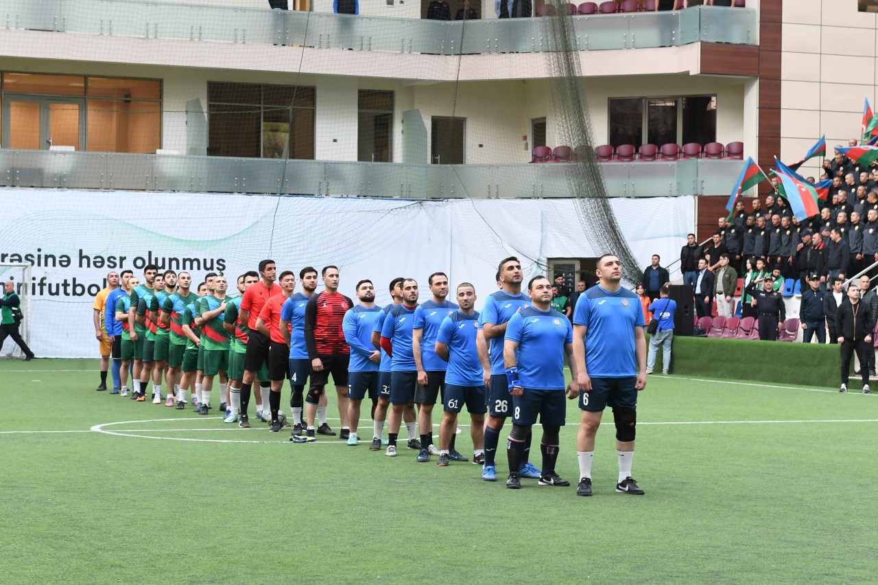 Dövlət Komitəsinin komandası gümüş medalla təltif edildi - FOTOLAR