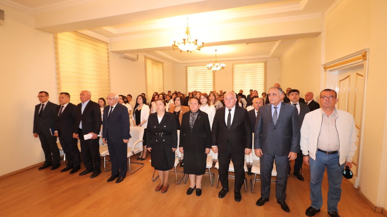 Qazaxda Ulu Öndərə həsr olunmuş tədbir keçirilib - FOTOLAR