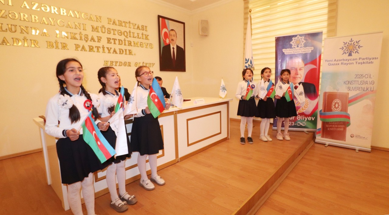 Qazaxda Ulu Öndərə həsr olunmuş tədbir keçirilib - FOTOLAR