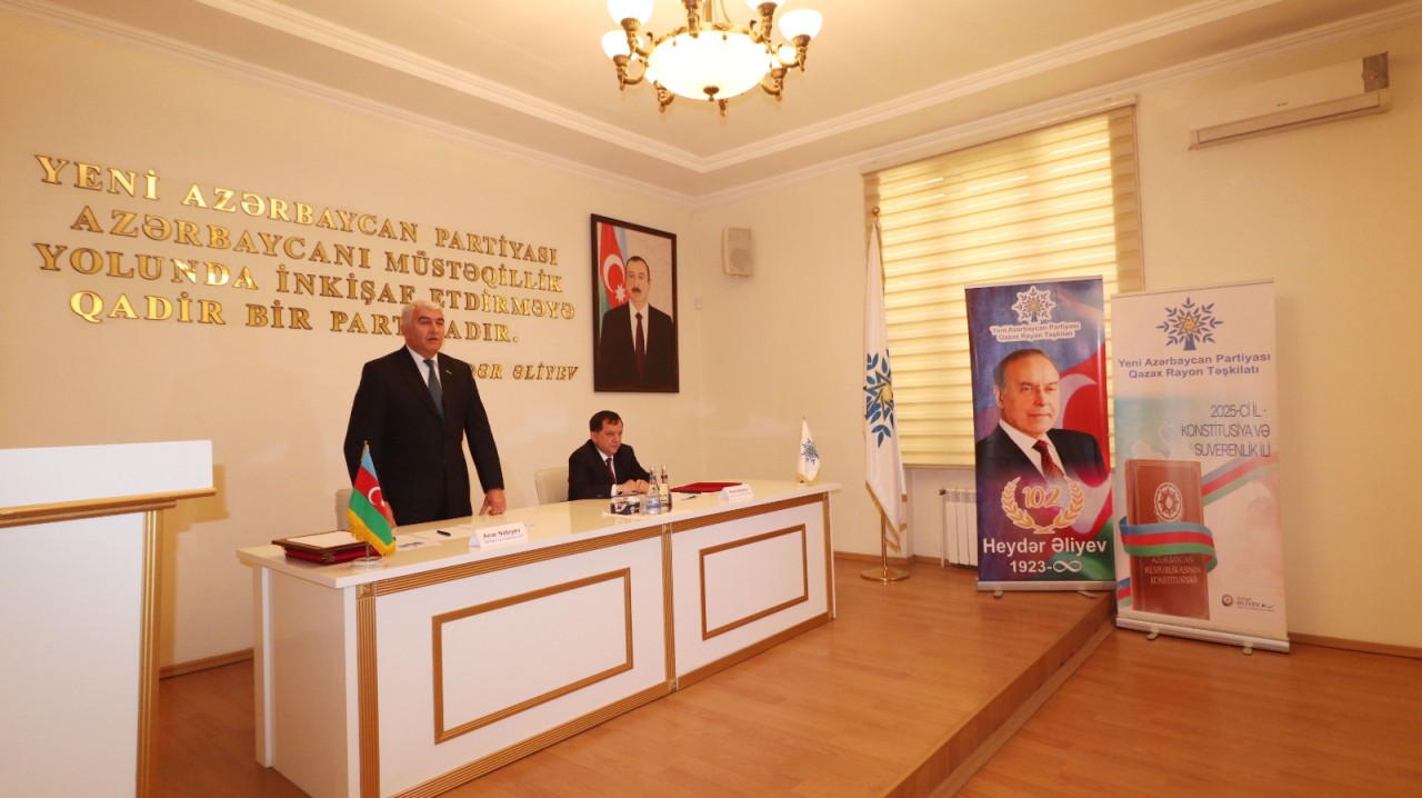 Qazaxda Ulu Öndərə həsr olunmuş tədbir keçirilib - FOTOLAR
