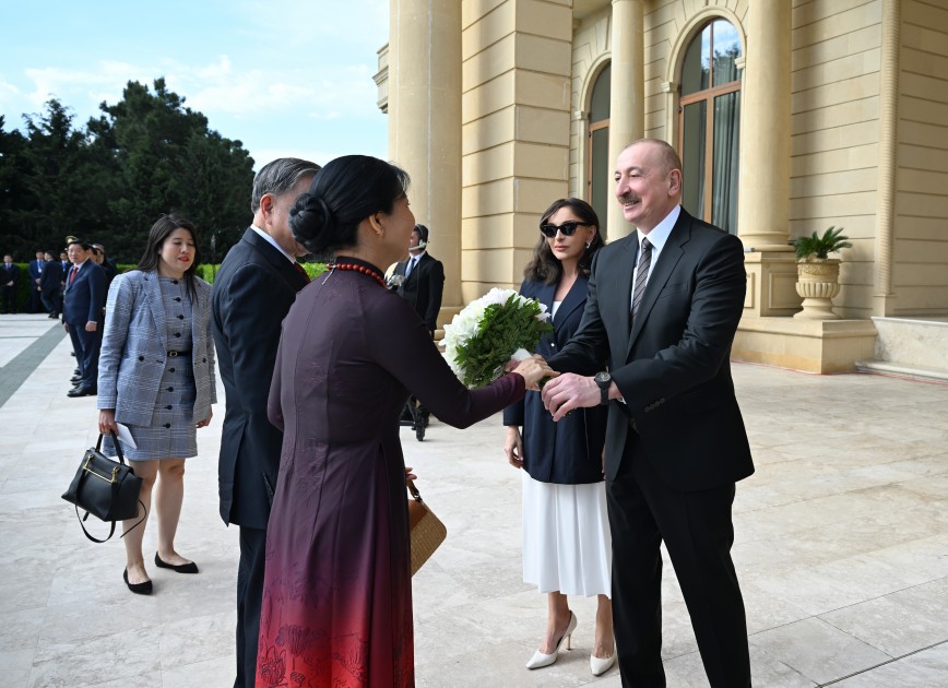 To Lamın rəsmi qarşılanma mərasimi oldu - FOTOLAR