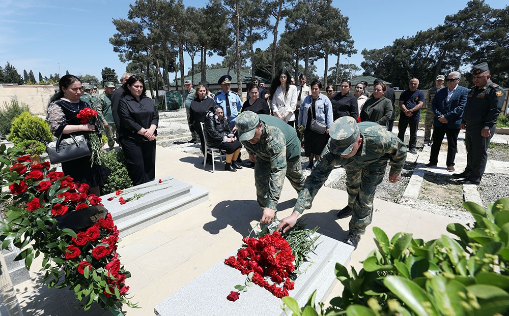 Milli Qəhrəman İlqar Mirzəyev yad edildi - FOTOLAR