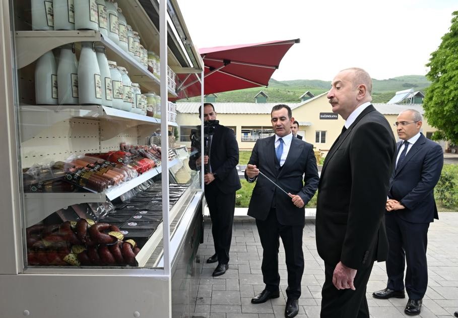 Prezident Xocalıda daha bir kompleksin açılışını etdi - YENİLƏNİB