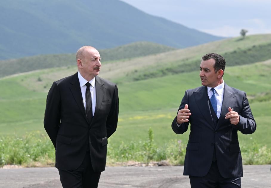 Prezident Xocalıda daha bir kompleksin açılışını etdi - YENİLƏNİB