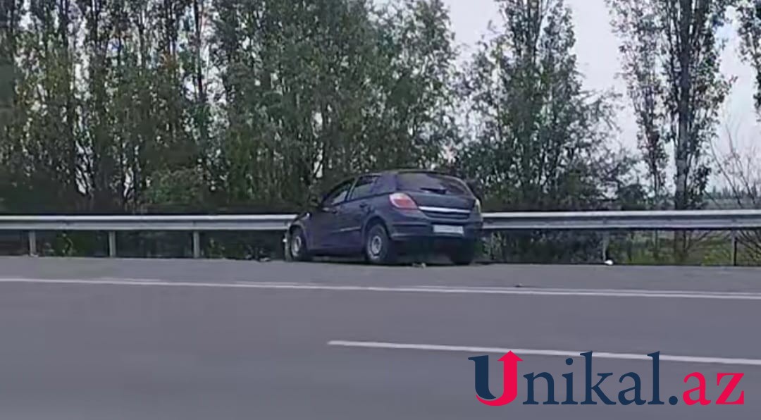 Bərdədə zəncirvari qəza - FOTOLAR