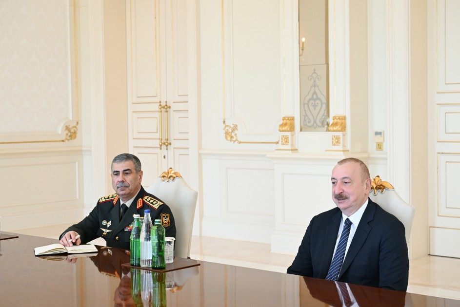 İlham Əliyev  Yaşar Güləri qəbul etdi - VİDEO+FOTOLAR
