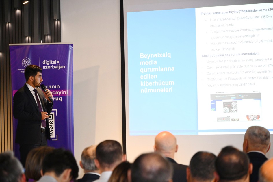 Media nümayəndələri üçün kibertəhlükəsizlik mövzusunda təlim keçirilir - FOTOLAR