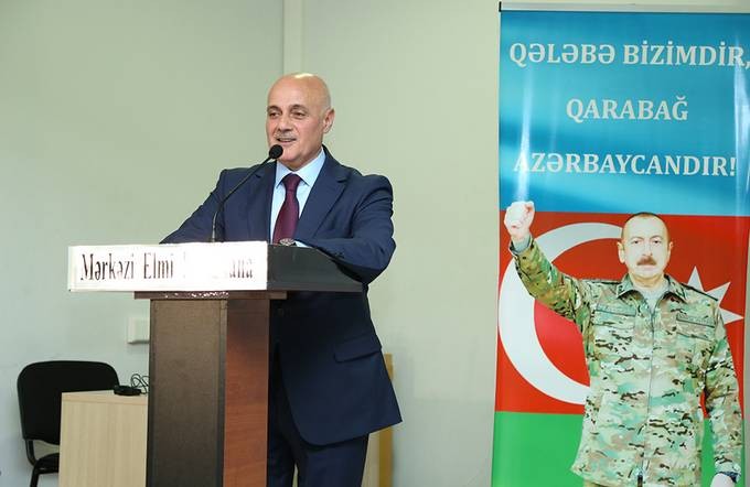 Akademik Telman Əliyevin 90 illik yubileyi beynəlxalq konfransın açılış mərasimində qeyd olunub - FOTOLAR