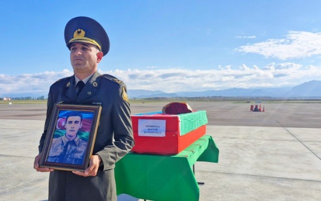 Şəhidimiz Naxçıvanda dəfn edildi - FOTO (YENİLƏNİB)