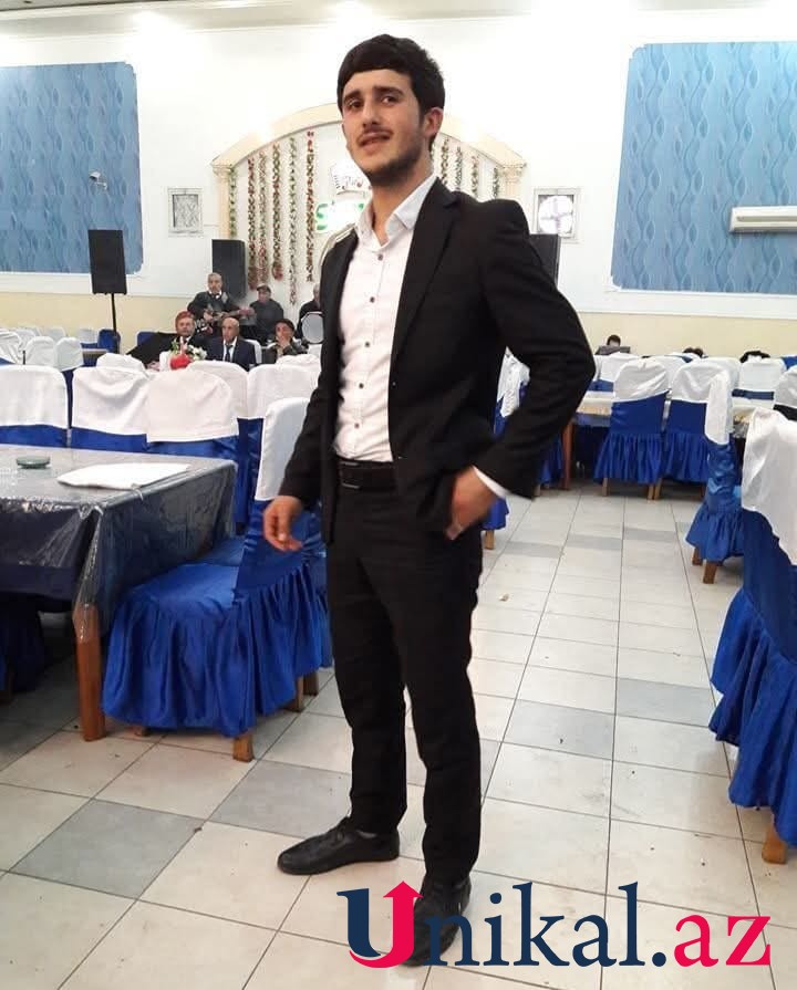 Ötən gün qəzada ölən gəncin FOTOSU