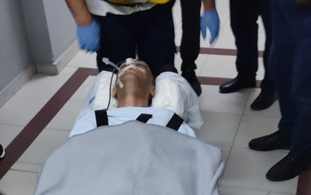 Sumqayıtda “Range Rover” qazini vurdu - FOTOLAR