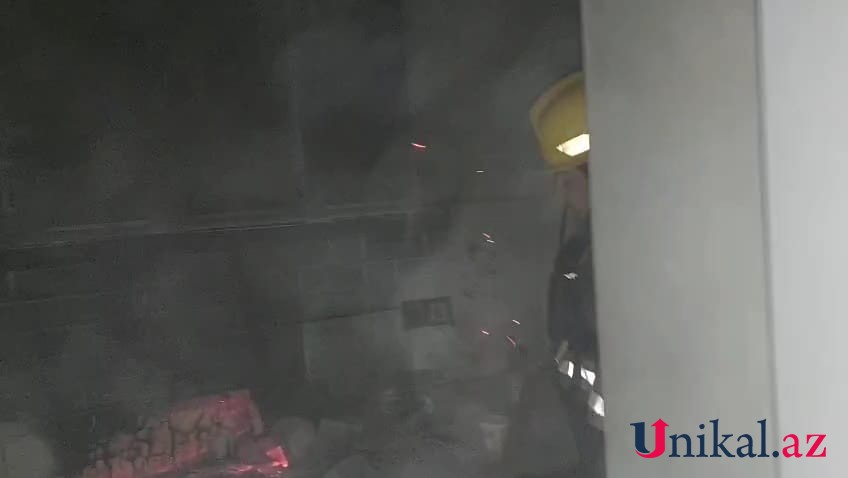 "Baku electronics"də yanğın oldu - FOTOLAR