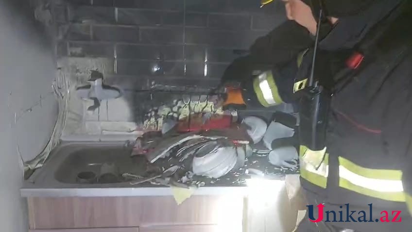 "Baku electronics"də yanğın oldu - FOTOLAR