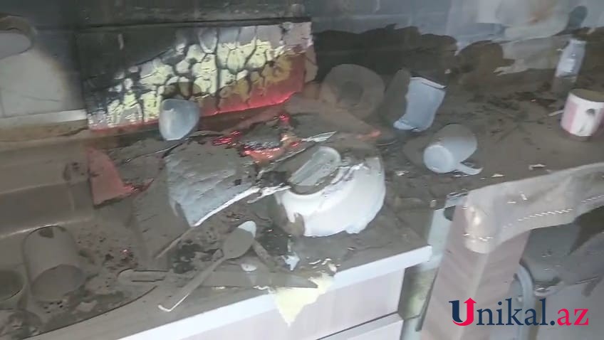 "Baku electronics"də yanğın oldu - FOTOLAR