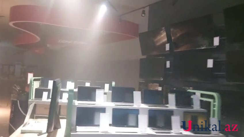 "Baku electronics"də yanğın oldu - FOTOLAR