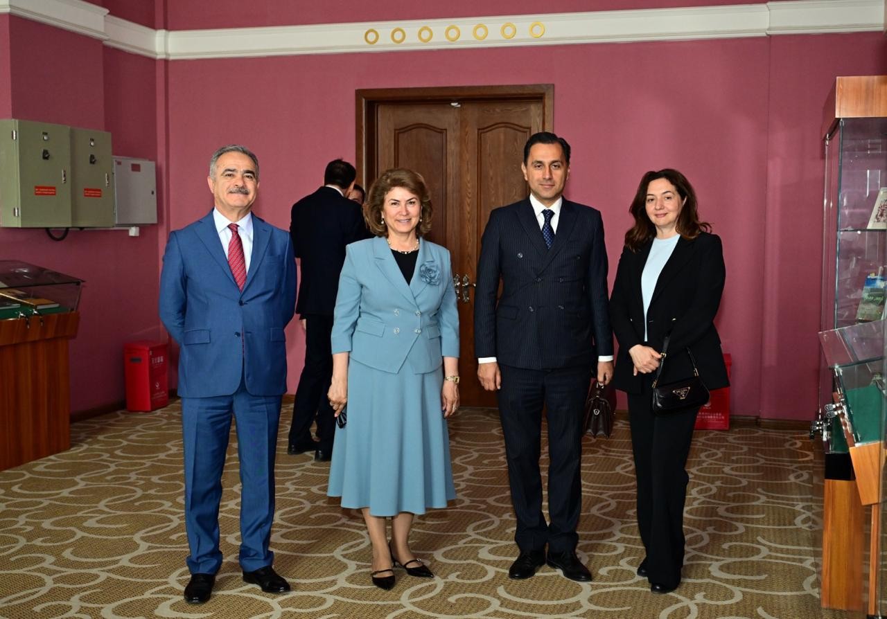 Adil Kərimli Düşənbədə tacik həmkarı ilə görüşüb - FOTOLAR