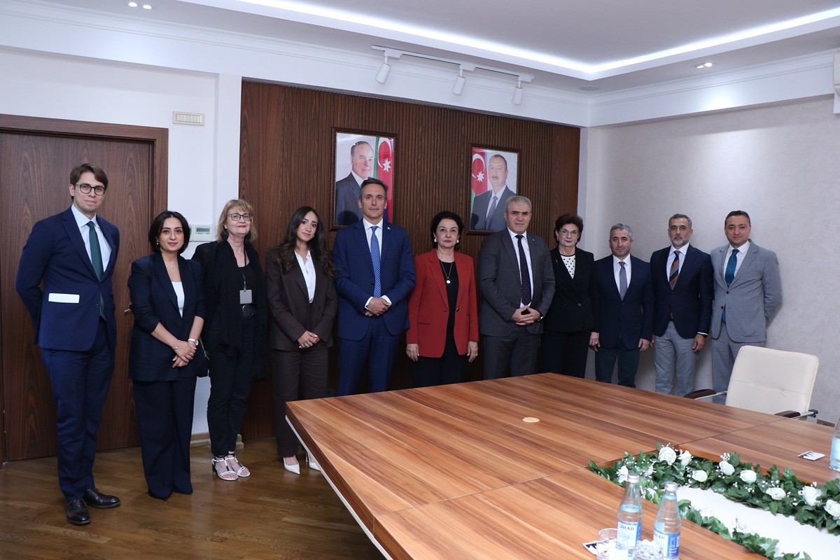 İtaliyanın ölkəmizdəki səfiri AzMİU-da olub - FOTOLAR