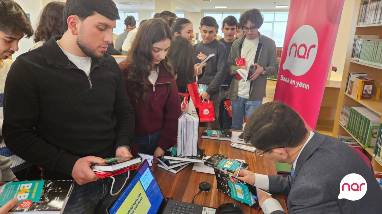 “Nar”ın dəstəyi ilə “B4B” kitabının təqdim oldu - FOTOLAR