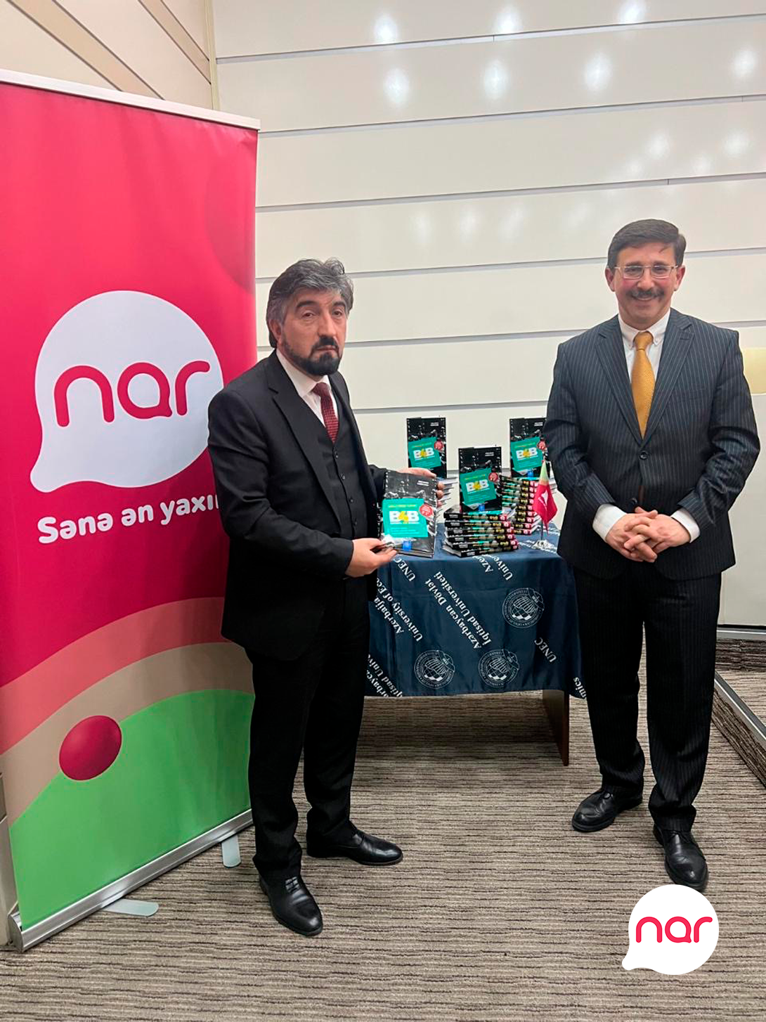 “Nar”ın dəstəyi ilə “B4B” kitabının təqdim oldu - FOTOLAR