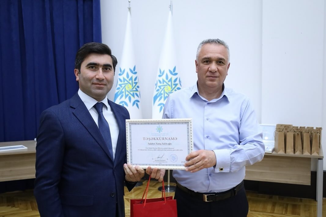 YAP Gəncə şəhər təşkilatı mükafatlandırma mərasimi keçirib - FOTOLAR