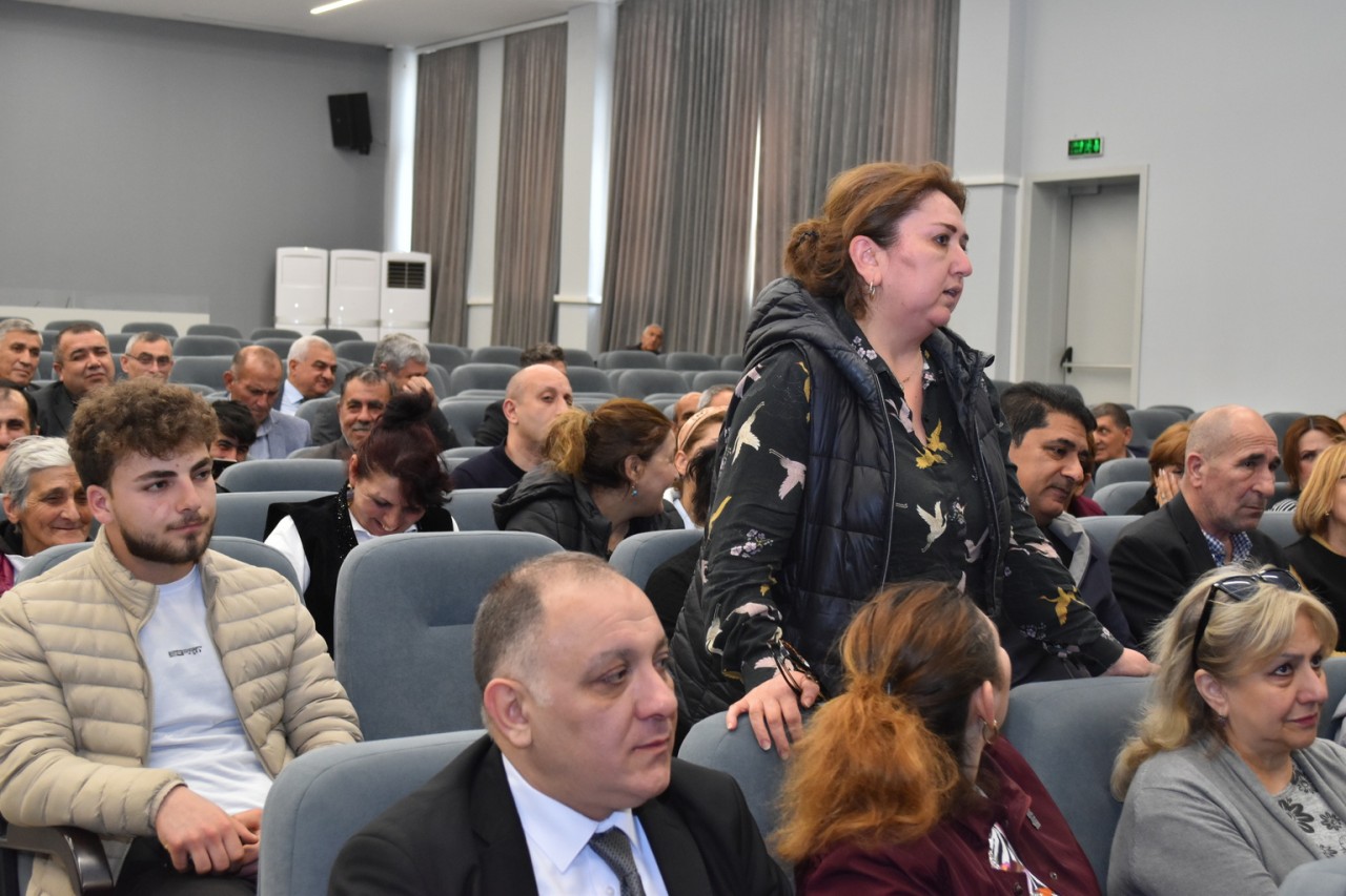 Yasamal rayonunda sakinlər üçün növbəti səyyar qəbul keçirilib - FOTOLAR