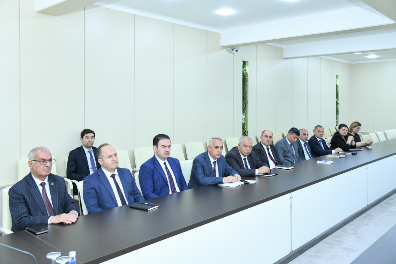 BMU ilə ATİAHİ arasında müzakirə formatında görüş keçirilib - FOTOLAR