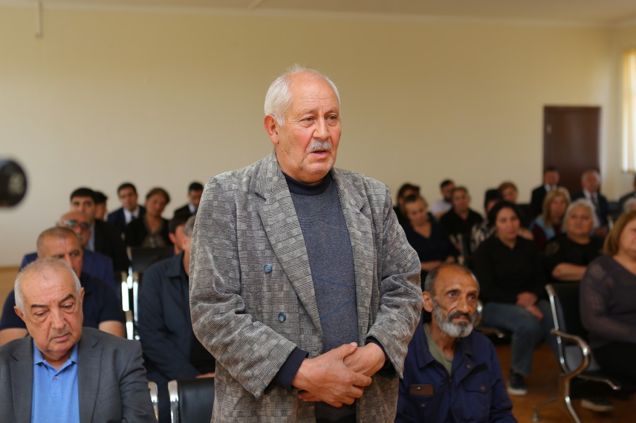 Niyazi Bayramov vətəndaşlarla görüşdü - FOTOLAR