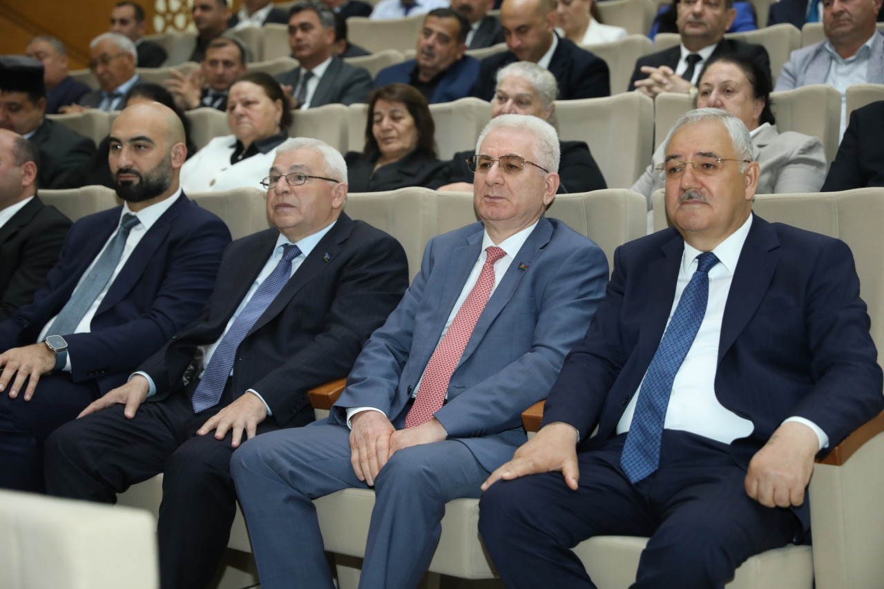 Ağdamda Nazim Məmmədovun 65 illik yubiley tədbiri keçirilib - FOTOLAR