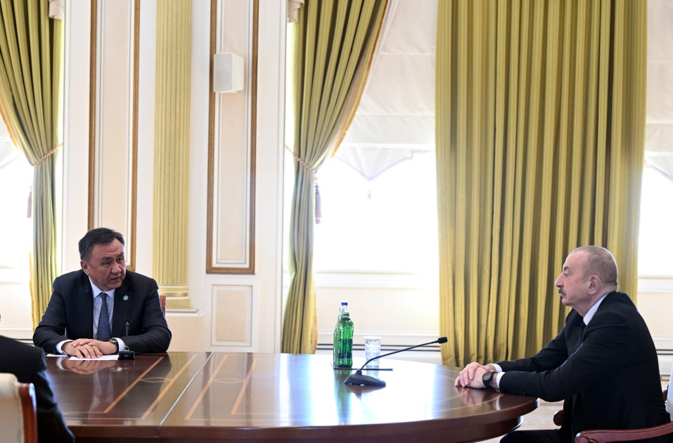 Prezident TDT-nin daxili işlər nazirlərini qəbul etdi - FOTOLAR (YENİLƏNİB)