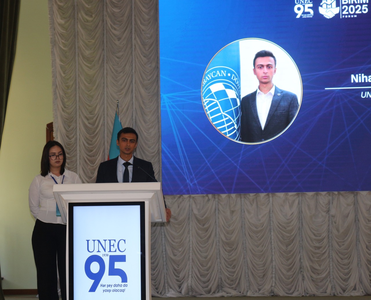 UNEC-də innovativ forum keçirilib - FOTOLAR