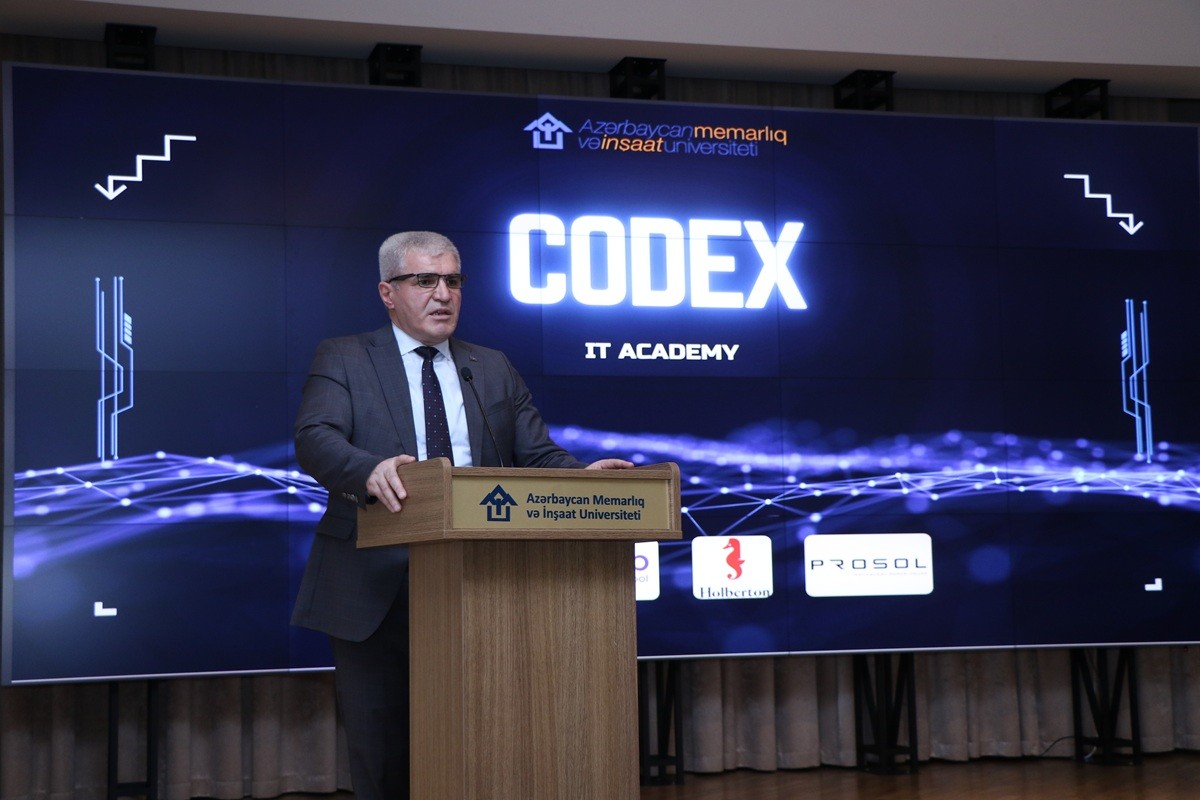 AzMİU-da “CODEX” İT Akademiyasının təqdimatı olub - FOTOLAR