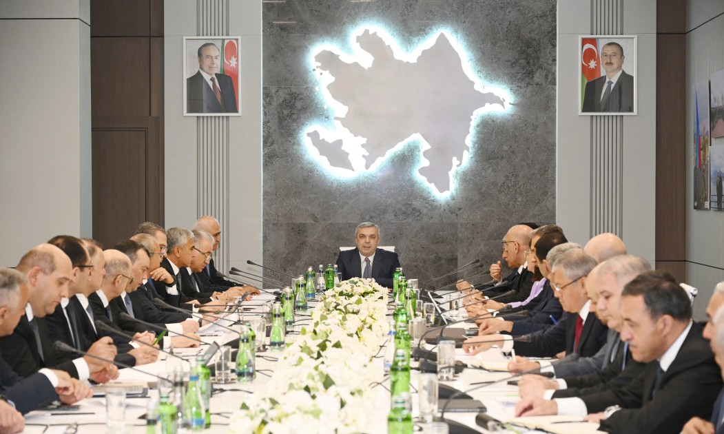 Samir Nuriyev bu dəfə Ağdamda Qərargah iclası keçirdi - FOTOLAR