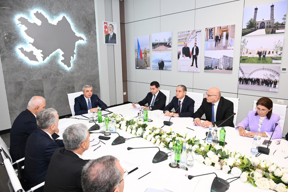 Samir Nuriyev bu dəfə Ağdamda Qərargah iclası keçirdi - FOTOLAR