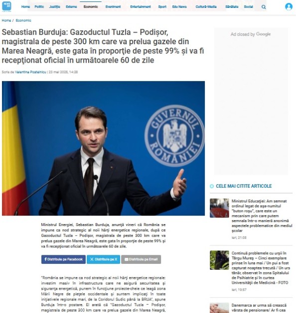 Azərbaycan Avropanın enerji təhlükəsizliyində əsas dayaqlardan birinə çevrilir - Rumıniya mediası